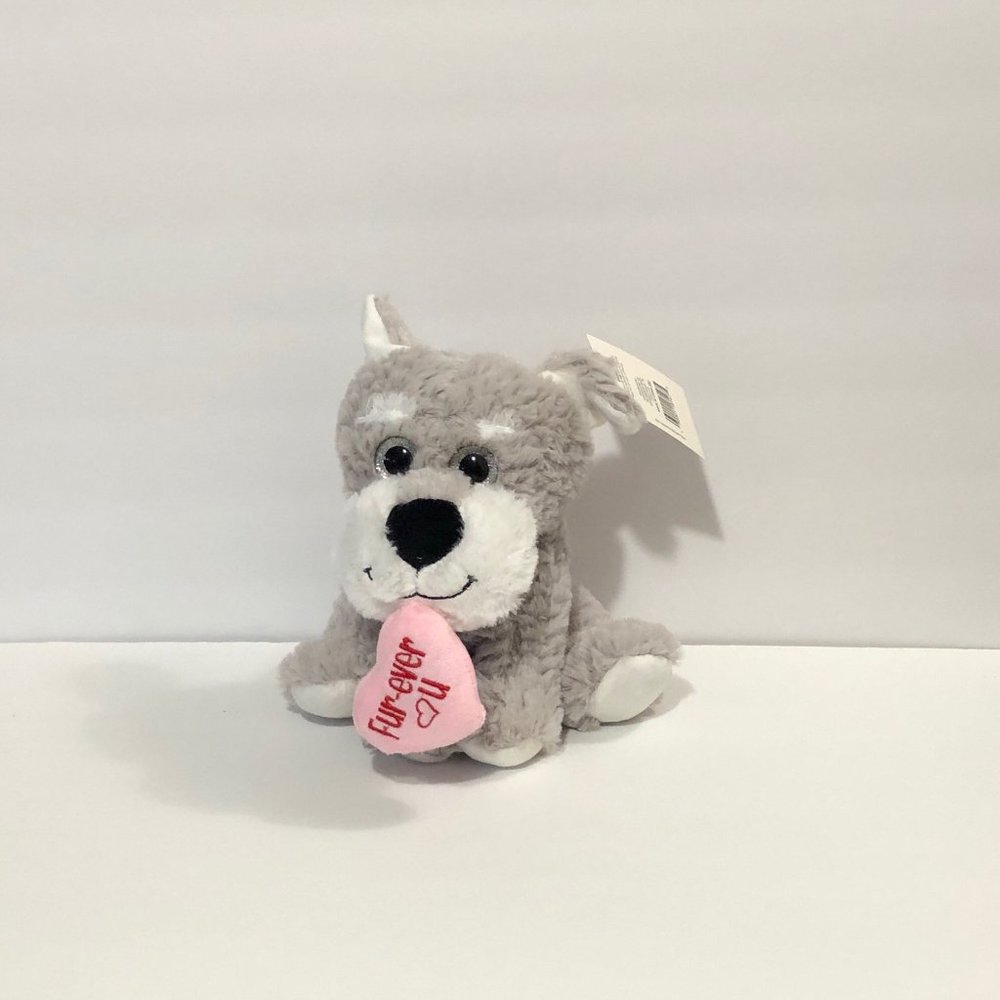 Plush DOG with Heart